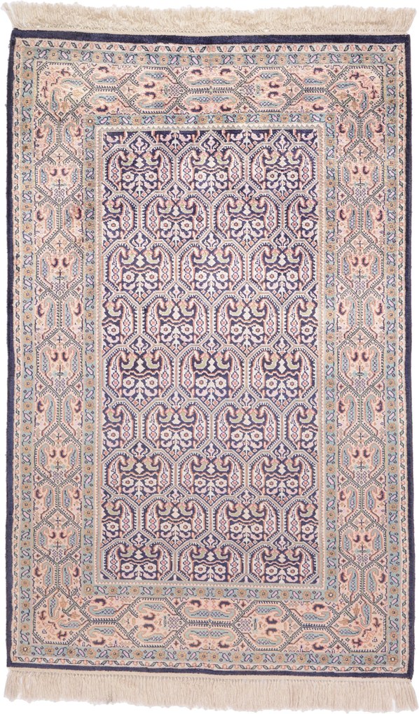 Cashmere Silk Tappeto orientale 80x120 (Indian) Annodato A Mano