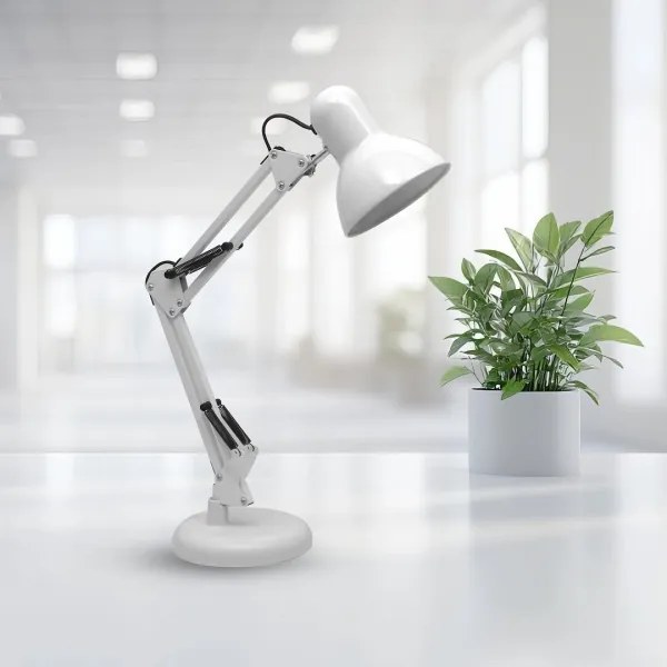 Lampada da tavolo NEXA 1xE27/60W/230V bianco