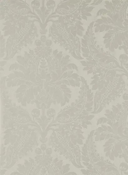 Tapete Malmaison Damask von Zoffany - Chalk
