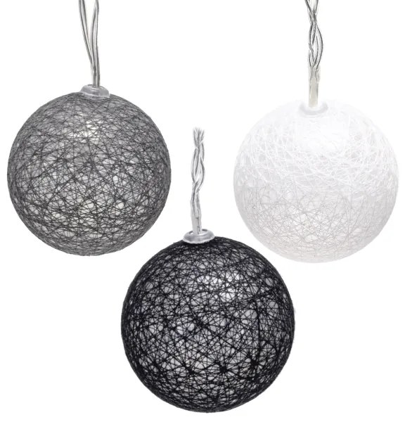 Aigostar - Catena luminosa LED di Natale 10xLED/3xAA 2m bianco caldo