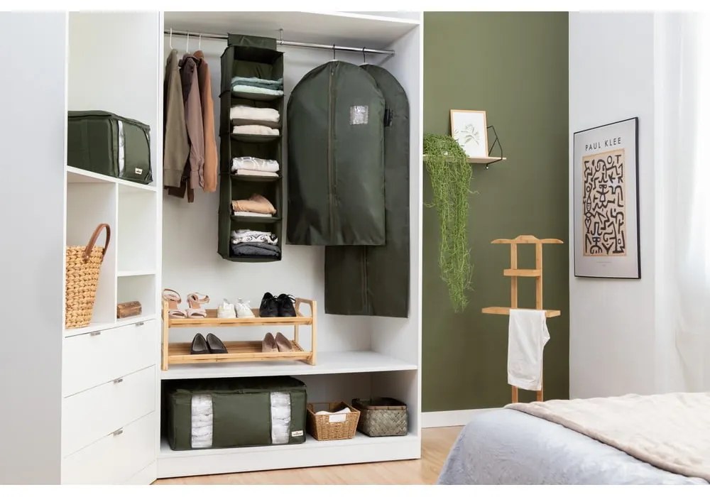 Organizer per vestiti sottovuoto in tessuto 65x45x27 cm Ecologik – Compactor