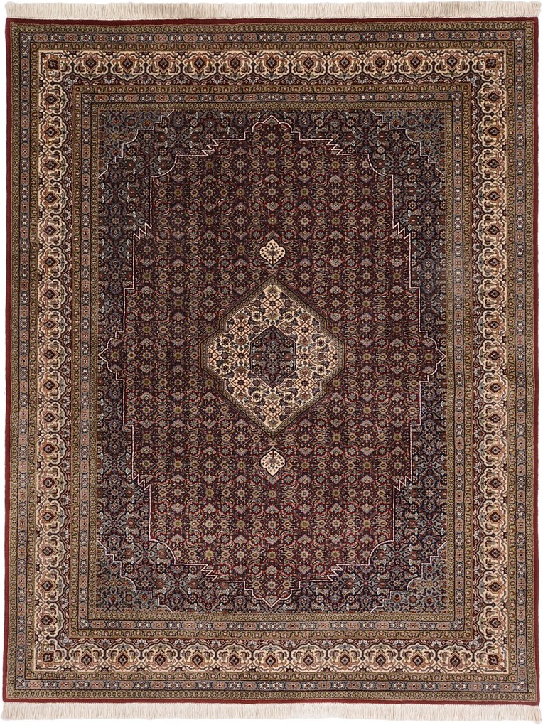 Tabriz Tappeto orientale 220x170 (Indian) Annodato A Mano