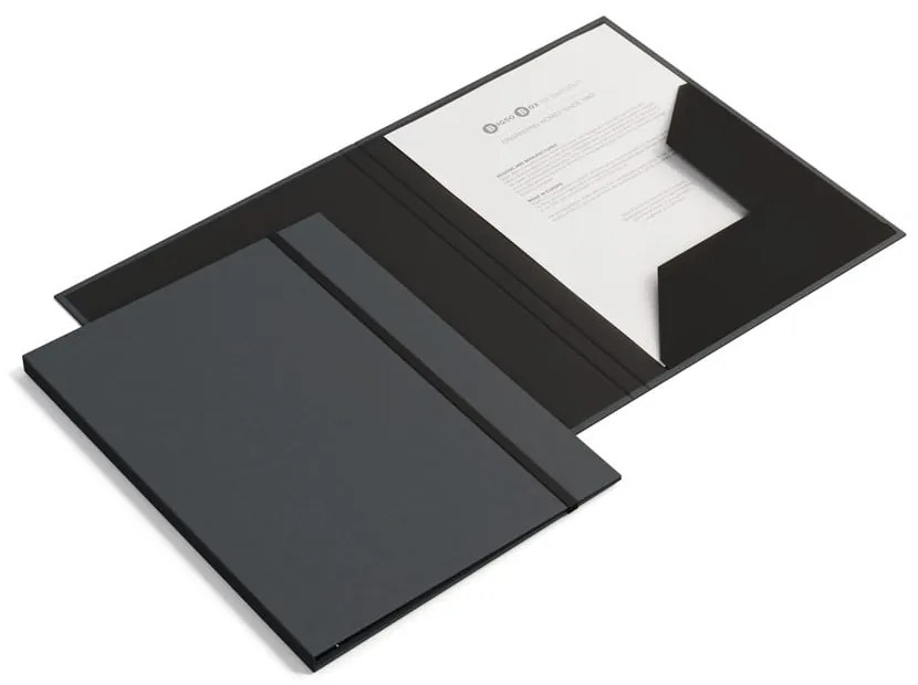 Organizer in cartone per documenti Paulina Restore Paper Laminate A4 – Bigso