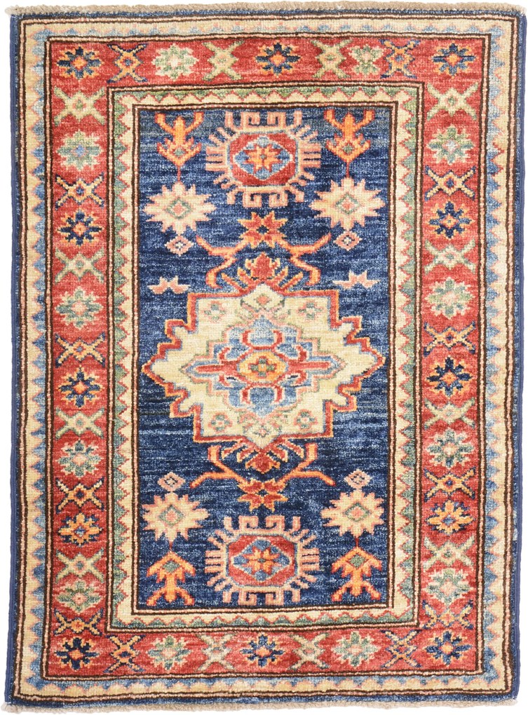 Kazak Tappeto 90x60 (Pakistan) Annodato A Mano