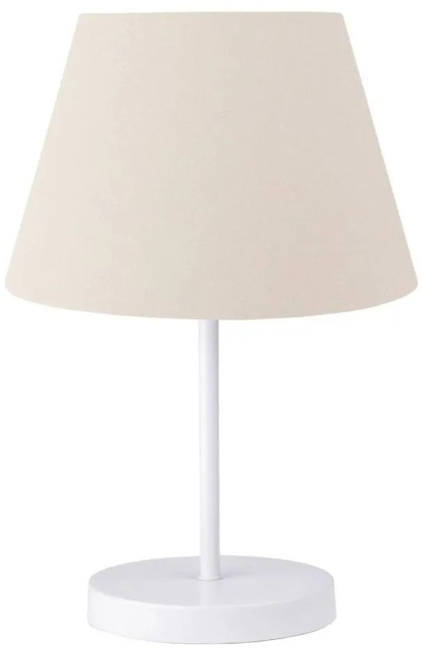 Lampada da tavolo AYD 1xE27/40W/230V bianca