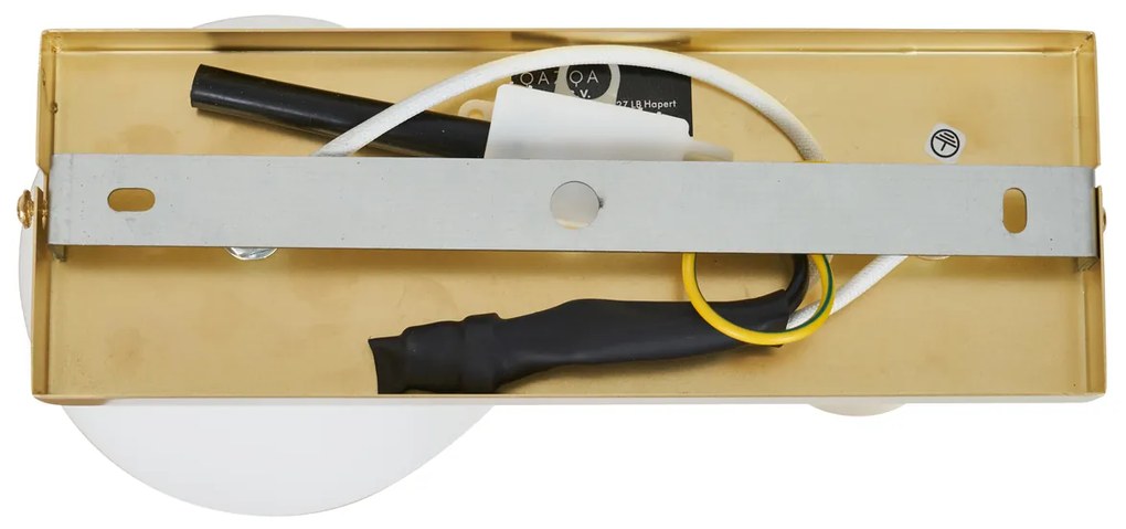 Plafoniera moderna in ottone a 2 luci inclinabile - Lesly