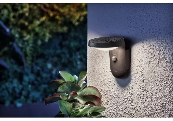 Philips - Applique a LED solare con sensore TYLA LED/1,2W/4V 3000K IP44