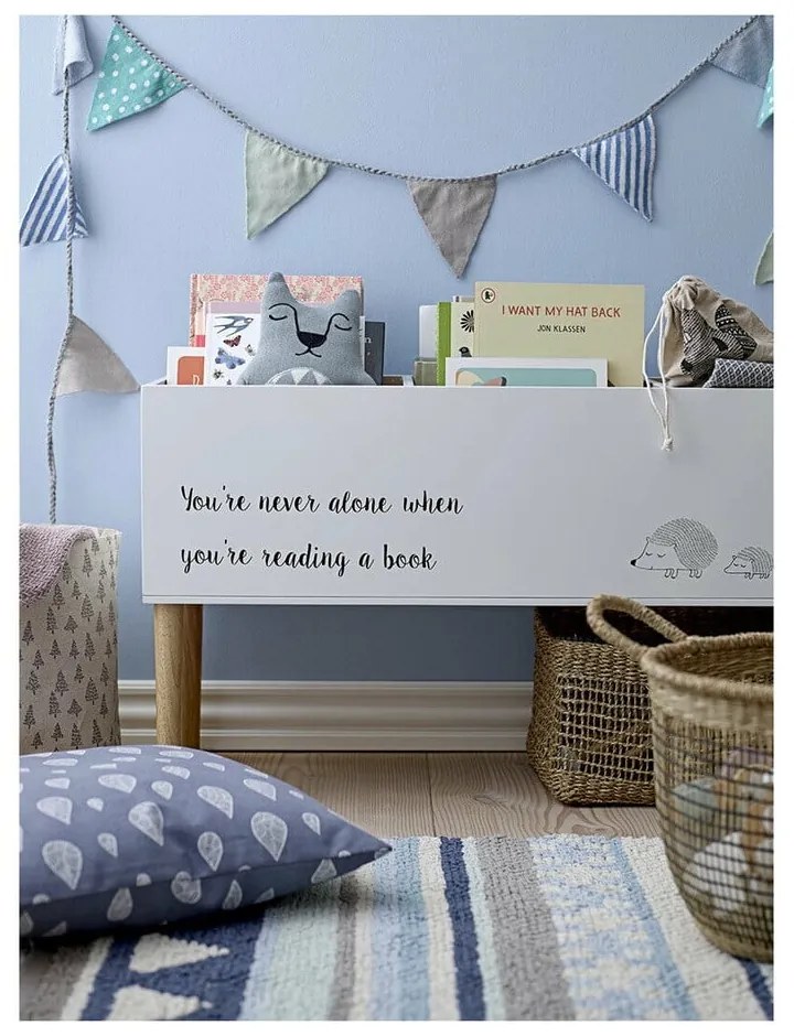 Libreria per bambini bianca 90x50 cm Salam - Bloomingville Mini