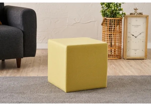 Sgabello CUBI 40x40 cm giallo