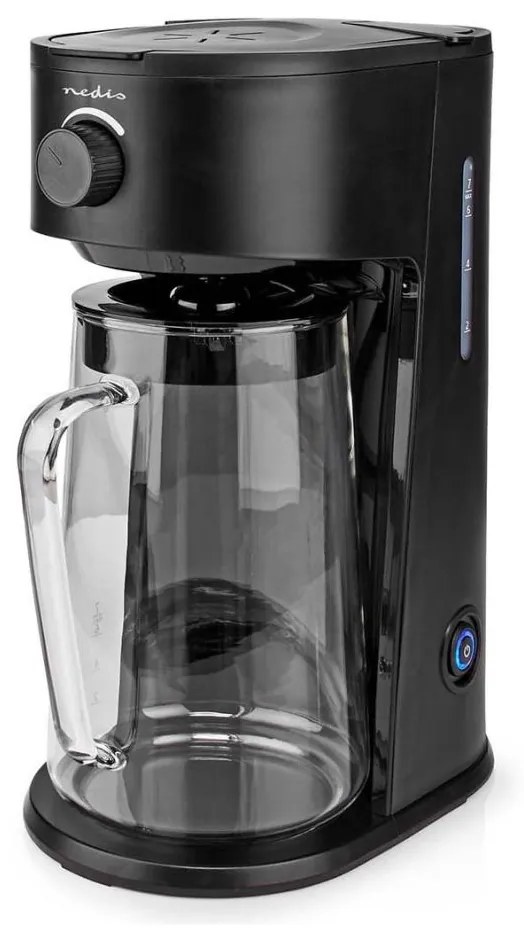 Nedis KAICM200FBK - Macchina da caffè per caffè freddo e tè freddo 750W/230V