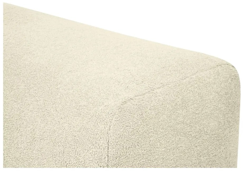 Puof a sacco grigio chiaro con rivestimento in bouclé Plus 100 Lounge – SLOWDOWN