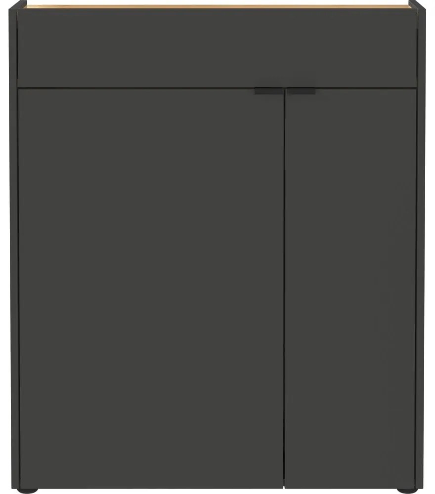 Armadietto color antracite 82x102x22 cm Ameca – Germania