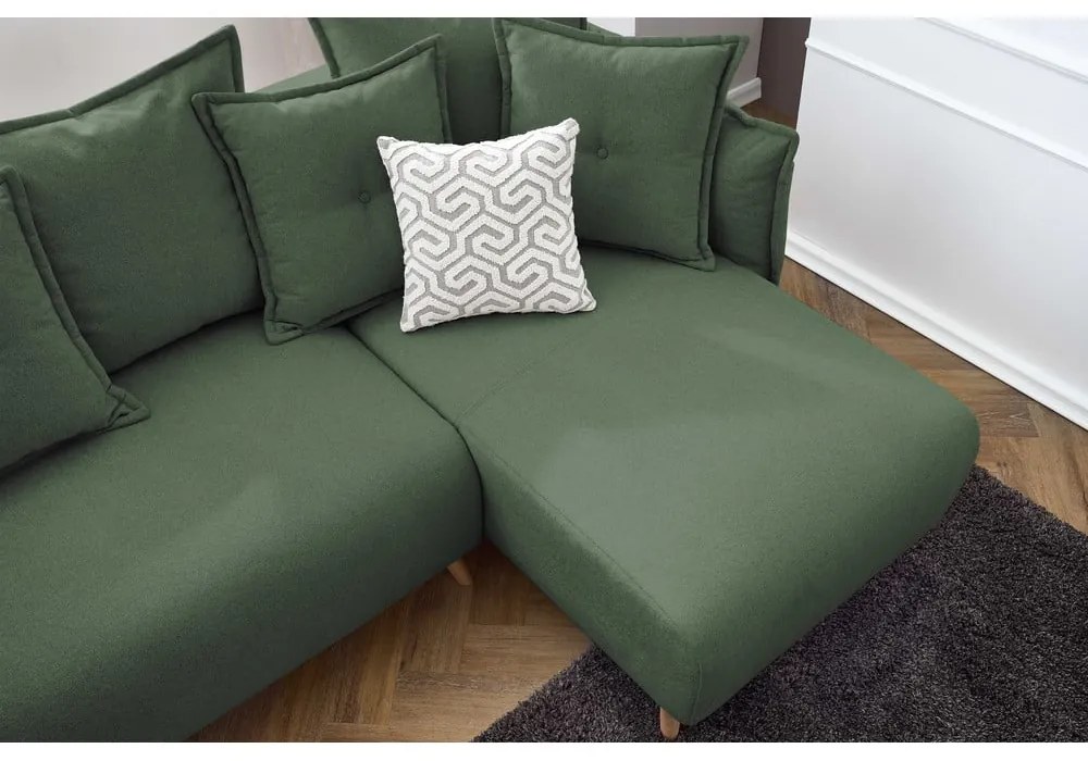 Divano letto verde (variabile) Nessa - Bobochic Paris