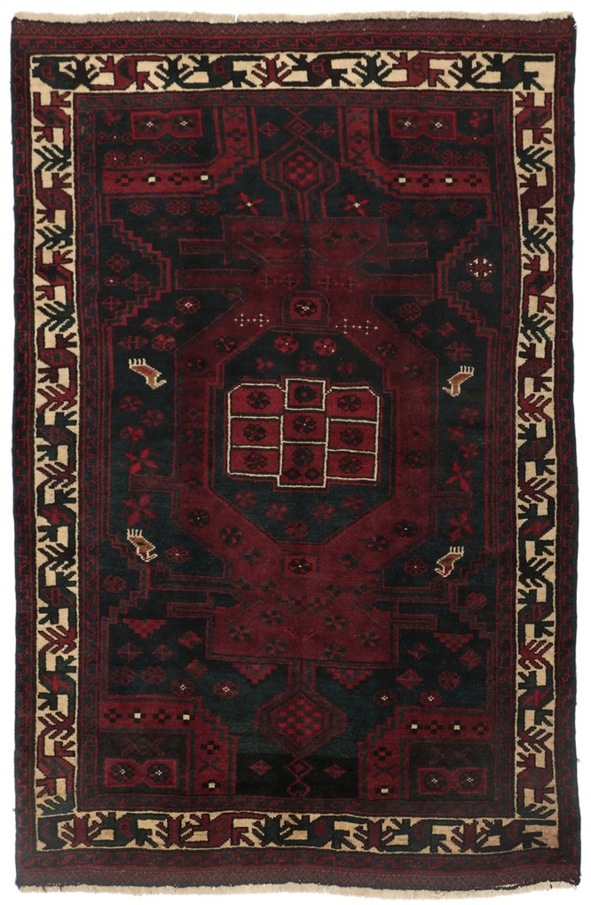 Afshar Tappeto persiano 220 x 150 (Iran) Annodato A Mano