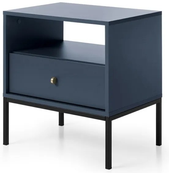 Comodino MONO 56x54 cm blu