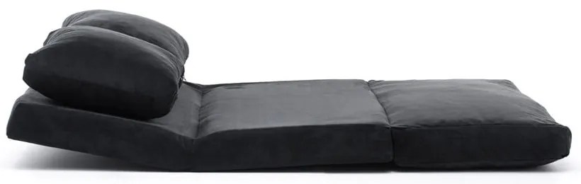 Divano letto nero 120 cm Taida - Balcab Home