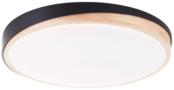 Brilliant - Plafoniera LED dimmerabile BAARLO LED/36W/230V diametro 50 cm nero + +TC