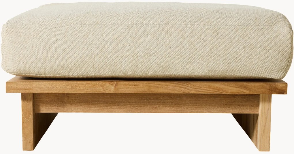 Sgabello da giardino in legno di teak Natural