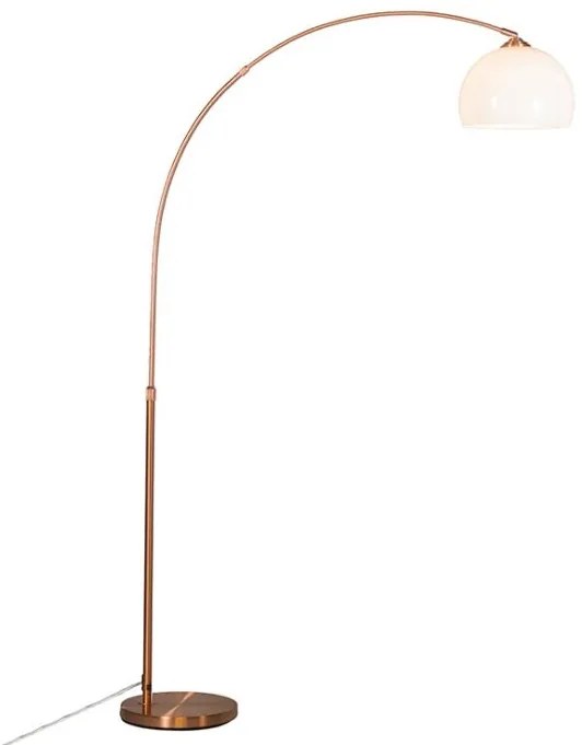 Lampada ad arco intelligente rame incl. A60 Wifi - Arc Basic