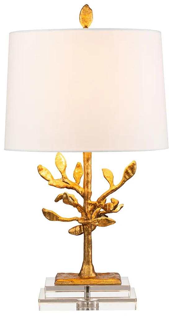 Lampada Da Scrivania Contemporanea Audubon Park Acciaio Oro Anticato 1 Luce E27