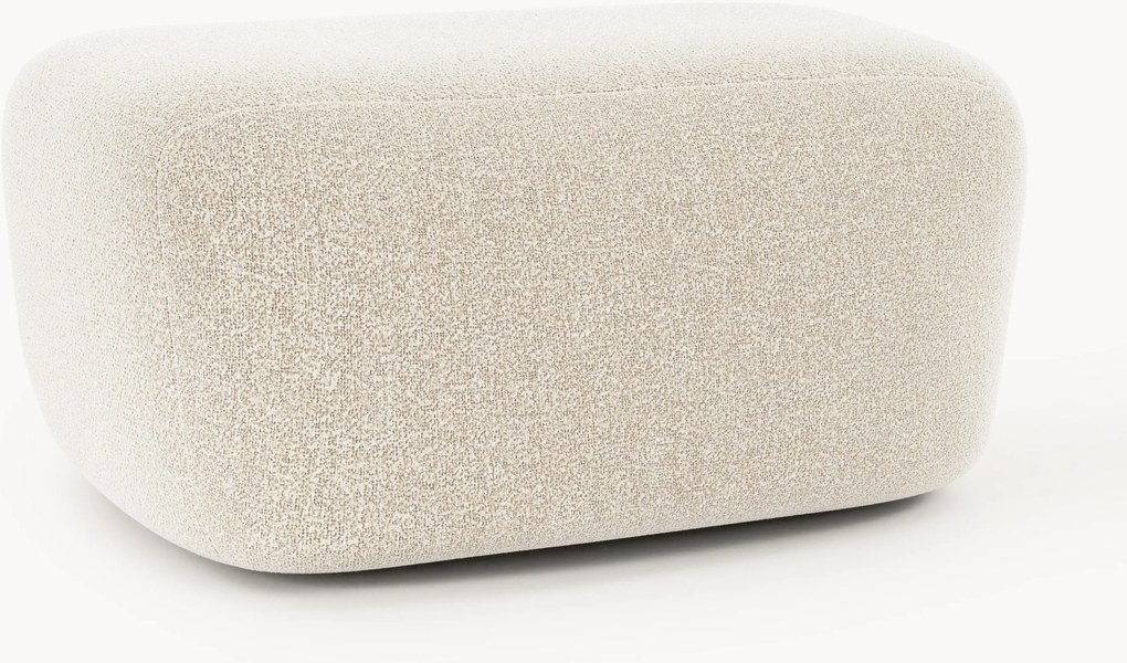 Pouf grande in bouclé Wolke