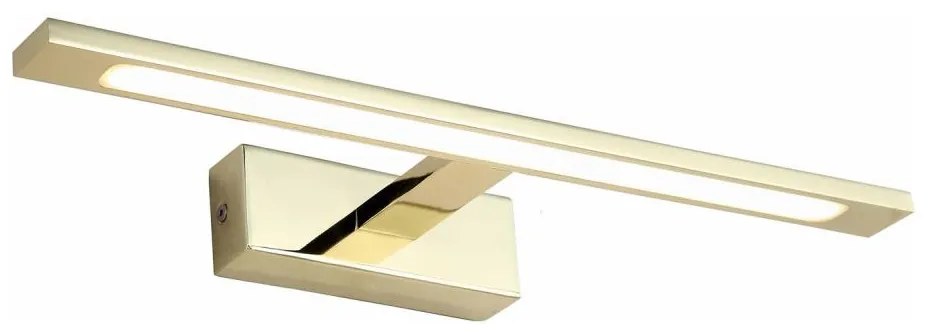Zuma Line W89443-12W-GD - Illuminazione a LED per specchi ALTER LED/12W/230V IP44 oro