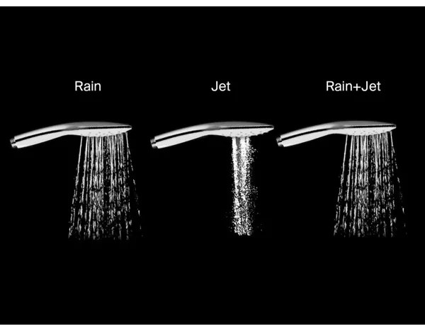 Ravak X07S010 - Set doccia, cromo lucido