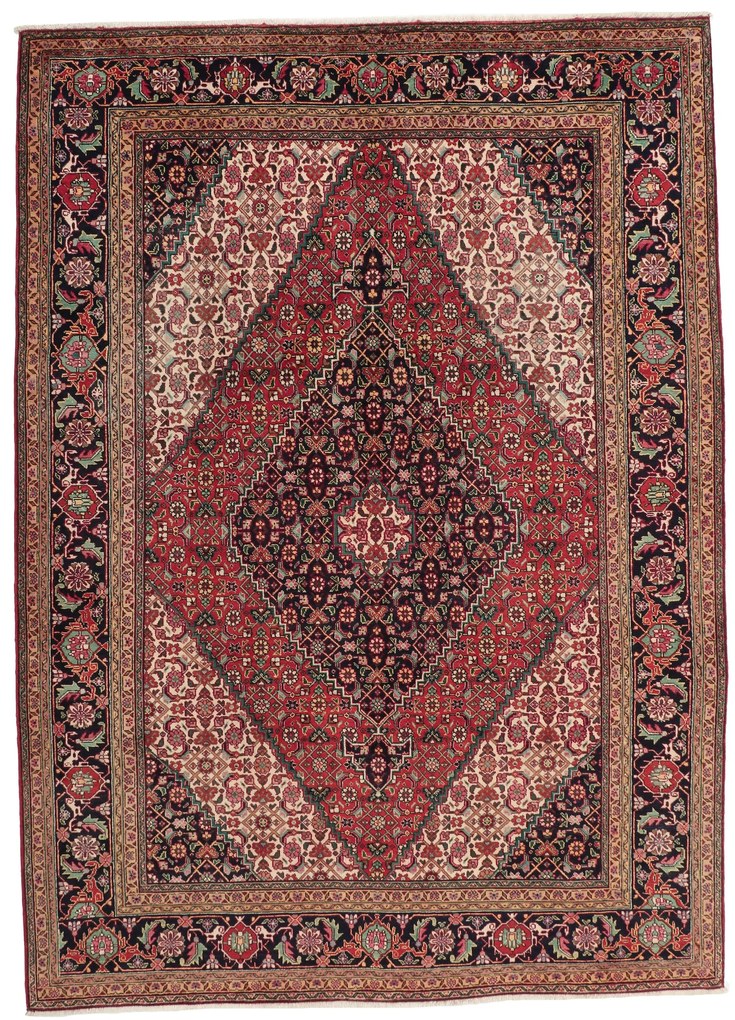 Tabriz Tappeto 300x220 (Iran) Annodato A Mano