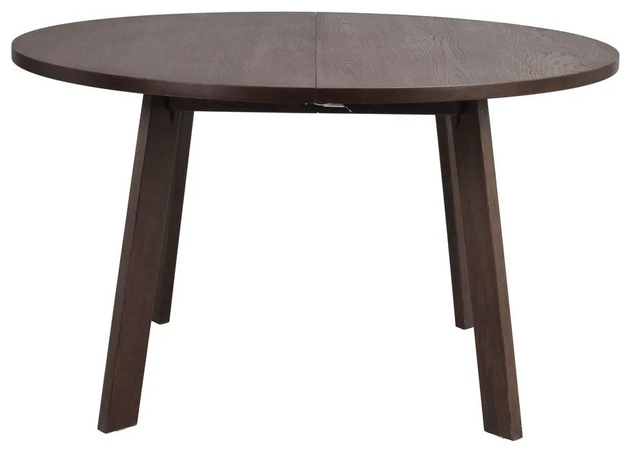 Tavolo da pranzo rotondo in rovere marrone scuro ø 130 cm Glenside - Rowico