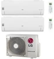 Climatizzatore Condizionatore LG Dual Split Inverter Serie Libero Smart 9+9 con MU2R17 UL0 R-32 Wi-Fi Integrato 9000+9000 - Novit