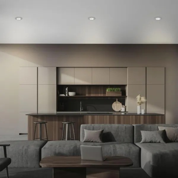 Briloner 7042-034-SET 3x Lampada da incasso per bagno 1xGU10/9W/230V argento