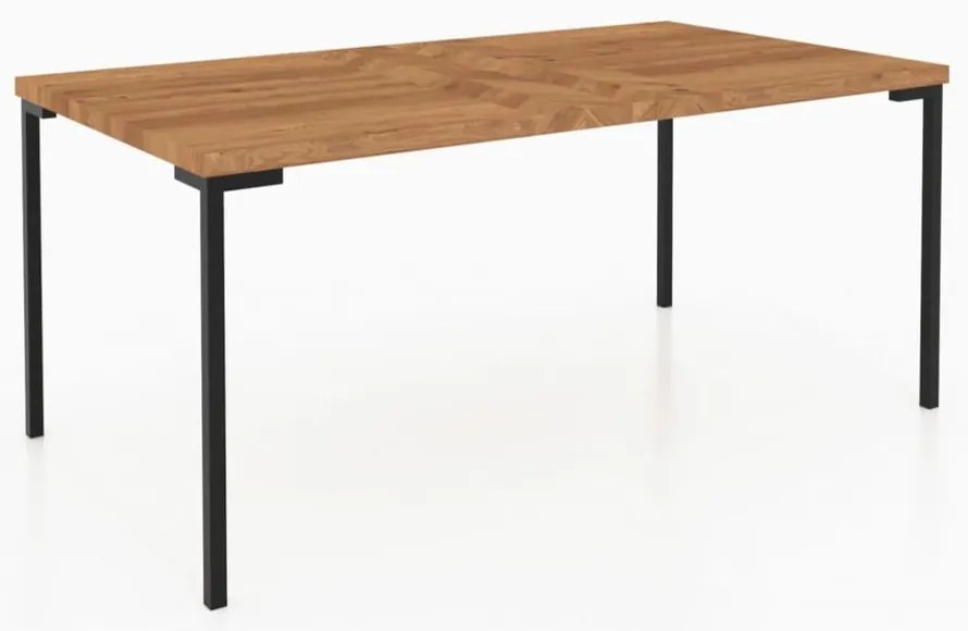 Tavolino in rovere naturale 60x110 cm Abies - The Beds