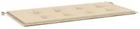 Cuscino per Panca da Giardino Beige 100x50x3 cm cod mxl 68622