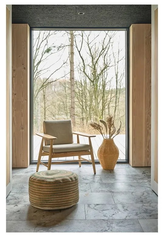 Vaso alto in colore naturale Varel - Villa Collection