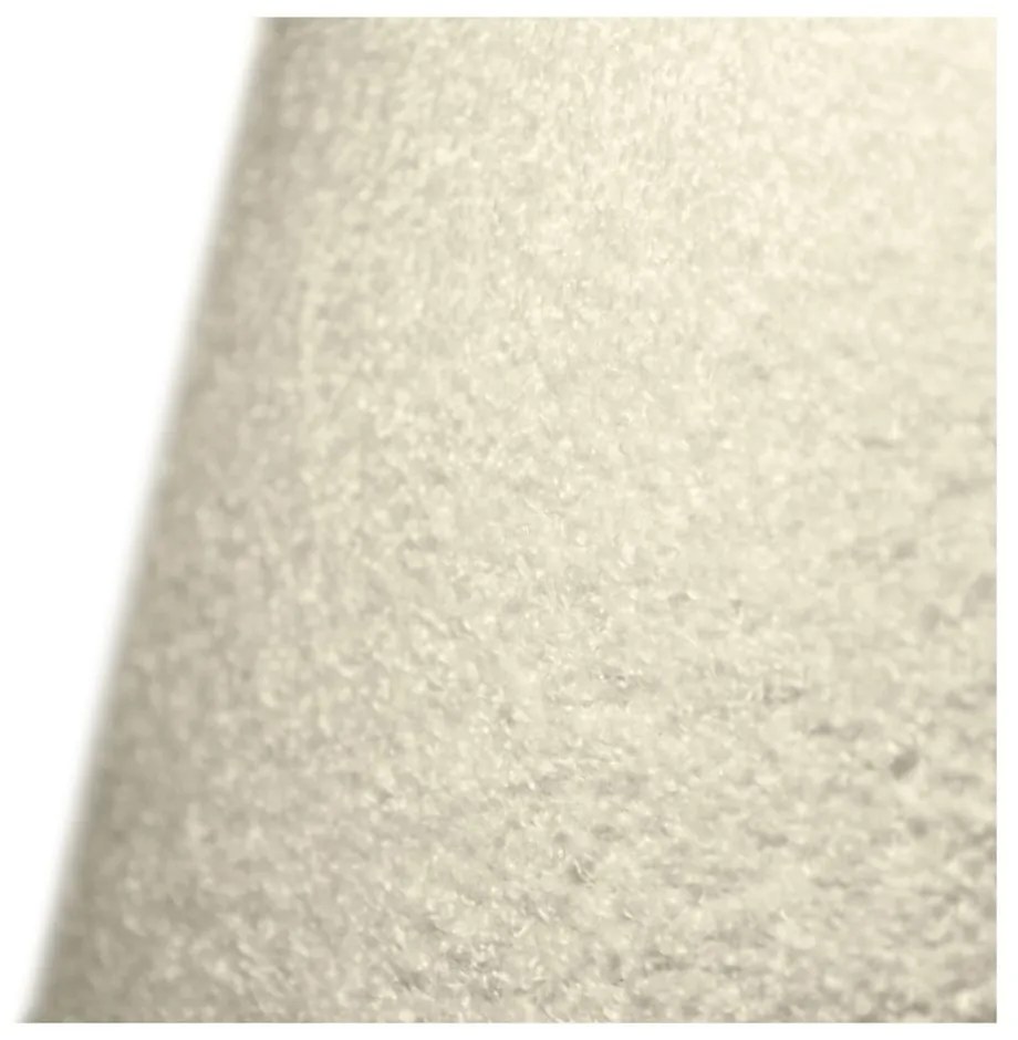 Puof a sacco marrone con rivestimento in bouclé Seat Lounge – SLOWDOWN