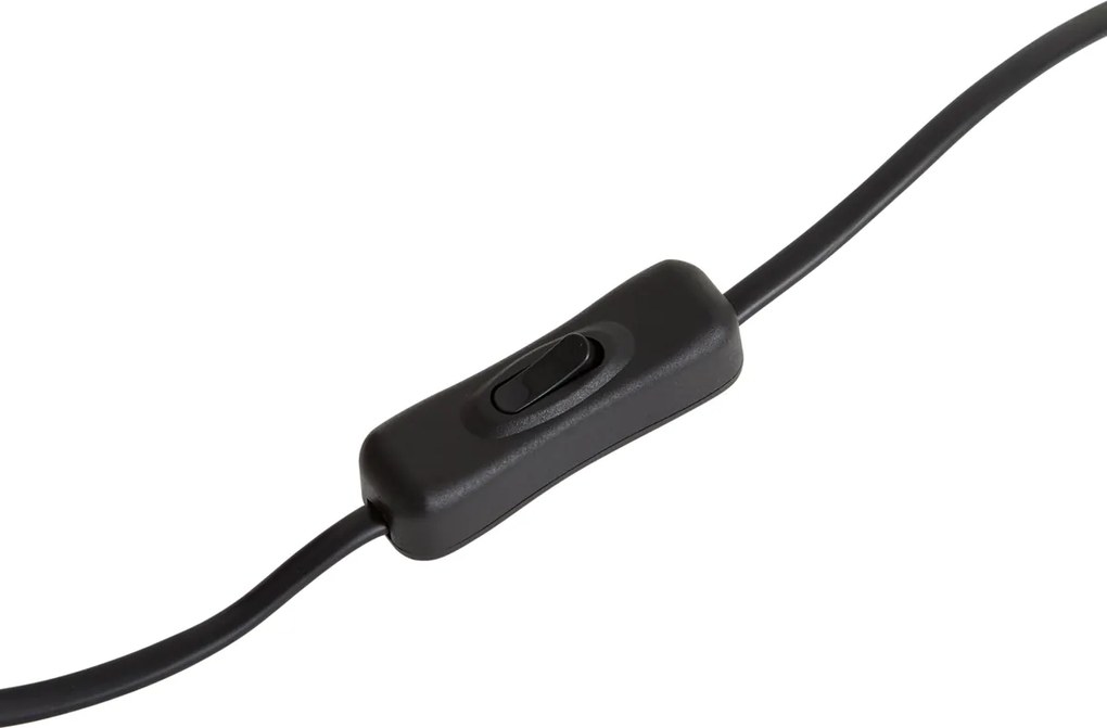 Lampada da tavolo Hotel Chic verde con vetro opalino - Pallon Trend
