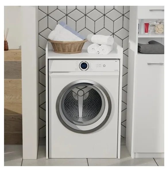 Mobile per lavatrice POLA 98x64 cm bianco