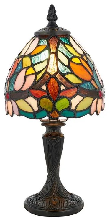 Endon 64331 - Lampada da tavolo Tiffany SYLVETTE 1xE14/40W/230V diam. 15 cm