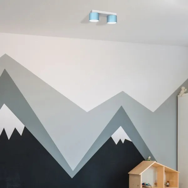 Plafoniera DIXIE 2xGX53/11W/230V blu