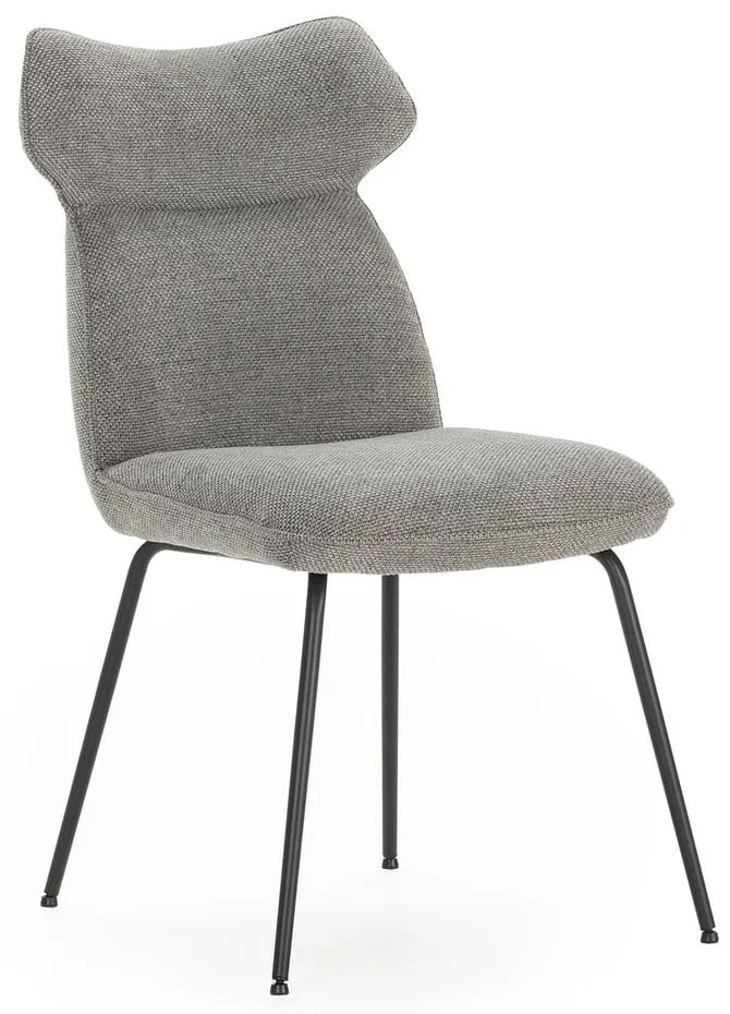 Set di 2 sedie da pranzo grigie Dara - Marckeric