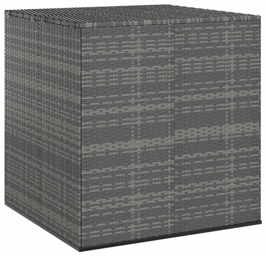 Contenitore Da Giardino İn Rattan Pe 100x97,5x104 Cm Grigio /