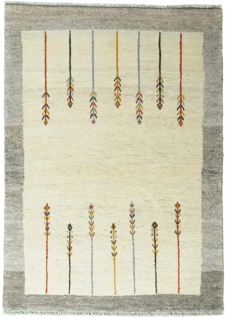 Gabbeh Tappeto persiano 150 x 100 Beige (Iran) Annodato A Mano
