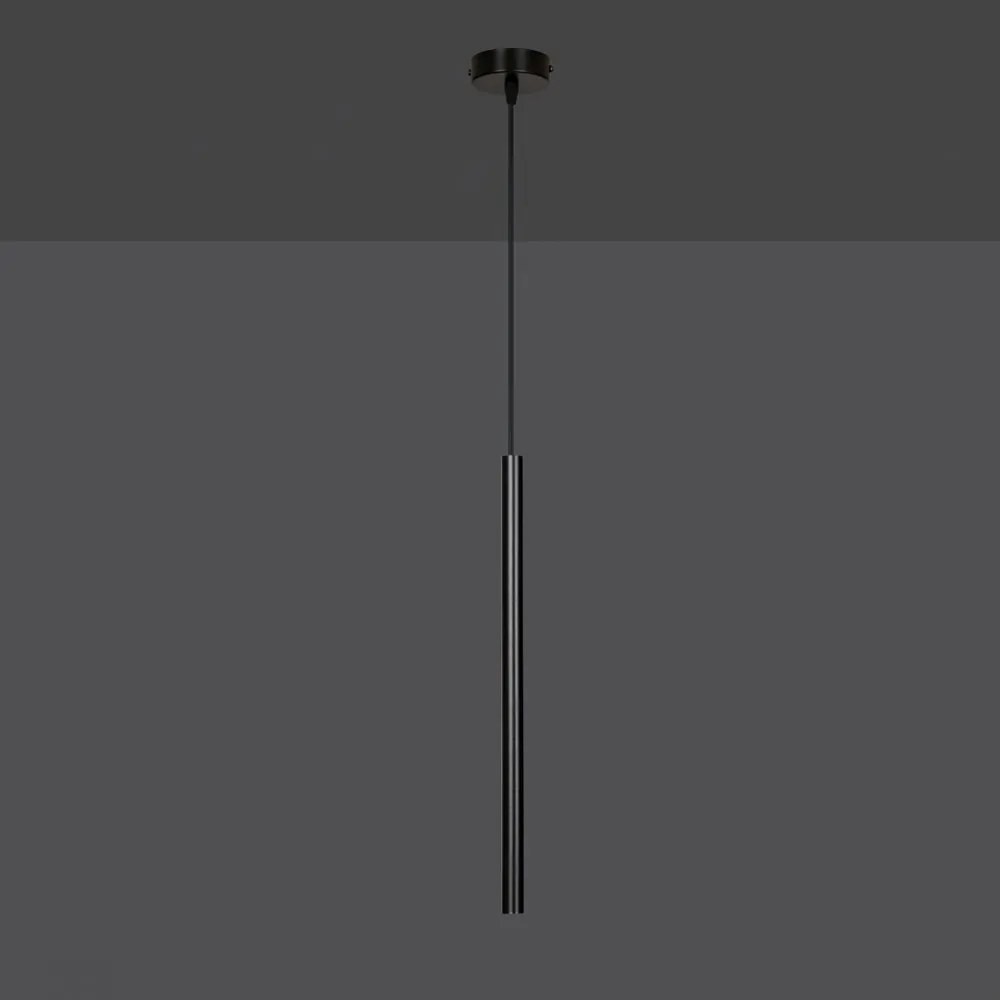 Lampada a Sospensione SELTER 1 BLACK, WHITE e GOLD Colore del corpo Nero
