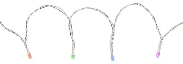 Nedis WIFILXC01C180 - Tenda LED RGB 180xLED / 7 funzioni, 6 m, IP65, Wi‑Fi Tuya