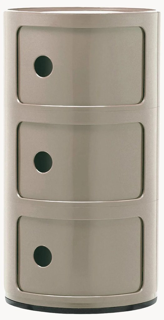 Contenitore di design con 3 cassetti Componibili, alt. 59 cm