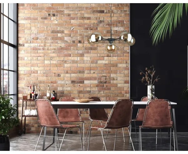 Lampadario a sospensione con filo KALIOPE II 6xE14/50W/230V nero/fumé beige