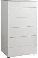 cassettone linea 'privilegio' cm. 44 x 108 x h.85 - bianco laccato (4 cassetti) 7950366nlm