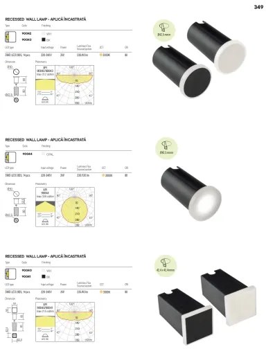 Redo 90041 - Lampada LED da incasso per esterni INCAS LED/2,3W/230V IP65