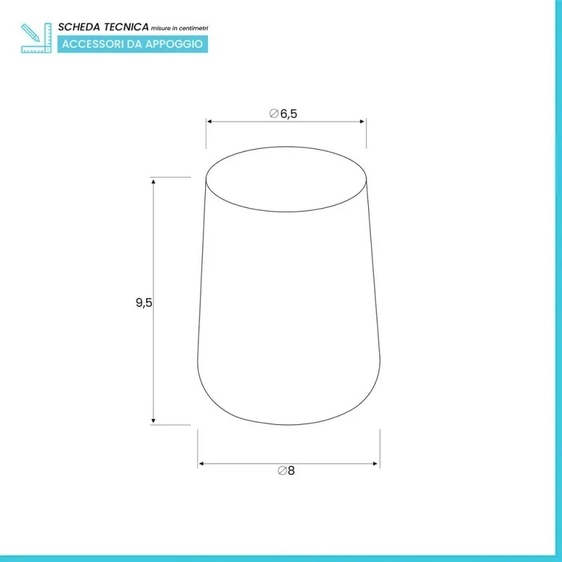 Portaspazzolino In Plastica Tortora Da Appoggio Per Bagno Moderno