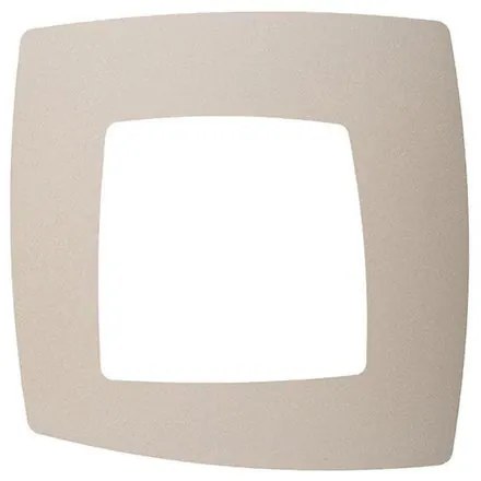 Plafoniera LED moderno Sofia, beige 40x40 cm, luce naturale NOVECENTO